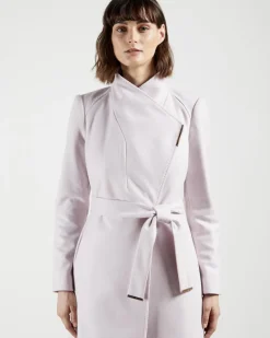 Naisten Villakangastakki, Rose Midi Wool Wrap Coat>Ted Baker Sale
