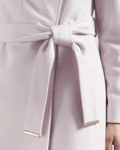 Naisten Villakangastakki, Rose Midi Wool Wrap Coat><noscript><img width=