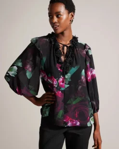 pusero, FAIZIAA BLOUSE>Ted Baker Online