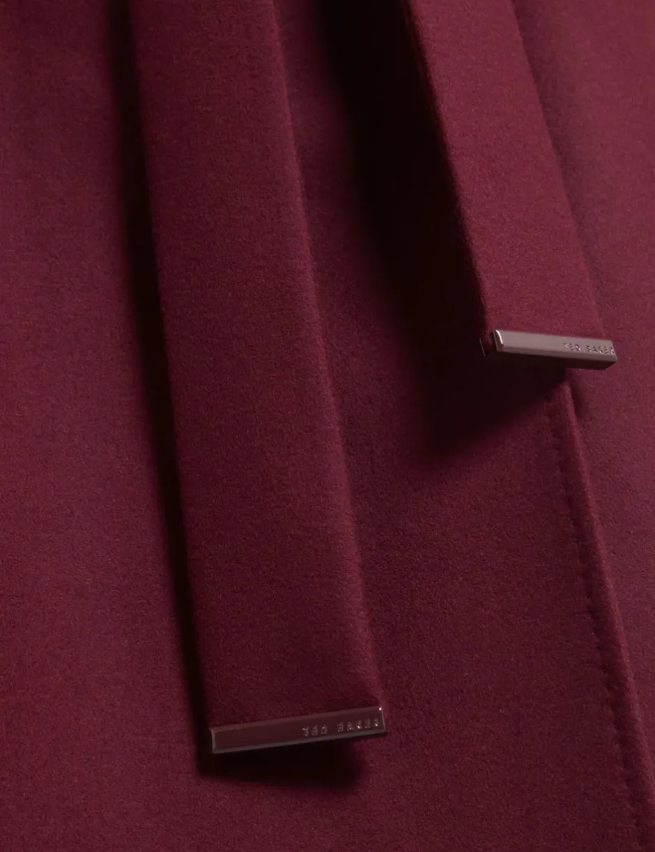 Rose Mid Length Belted Wool Wrap Coat,>Ted Baker Sale