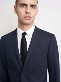 Miesten Slim Fit K JILE PUVUN TAKKI Indigo><noscript><img width=