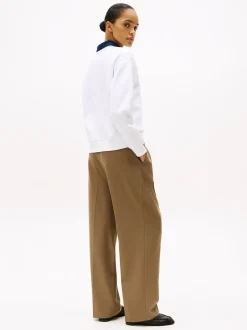 college, MDRN REG CORP LOGO SWEATER>Tommy Hilfiger Sale