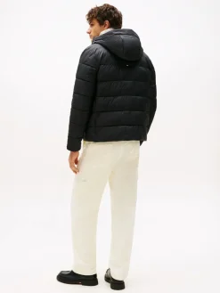 mieesten takki, MID WEIGHT HOODED JACKET>Tommy Hilfiger Clearance