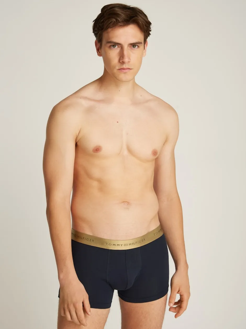 Miesten Bokserit, 3P TRUNK METALLIC WB>Tommy Hilfiger Clearance