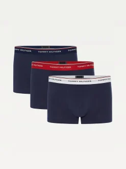, Miesten Bokserit, 3-Pack Trunk Nos Color Waistband>Tommy Hilfiger Clearance