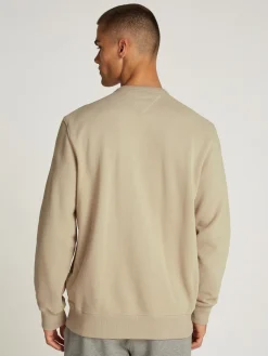 miesten collegepusero, MONOTYPE LABEL SWEATSHIRT>Tommy Hilfiger Discount