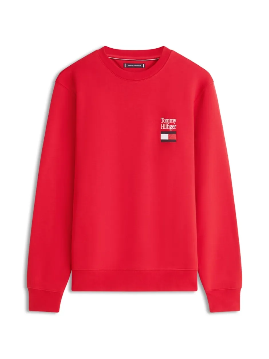 miesten collegepaita Tommy Ebro Flag Sweatshirt,>Tommy Hilfiger Sale