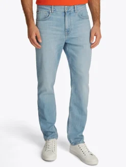 miesten farkut, STRAIGHT DENTON STR HERON BLUE Indigo>Tommy Hilfiger Outlet