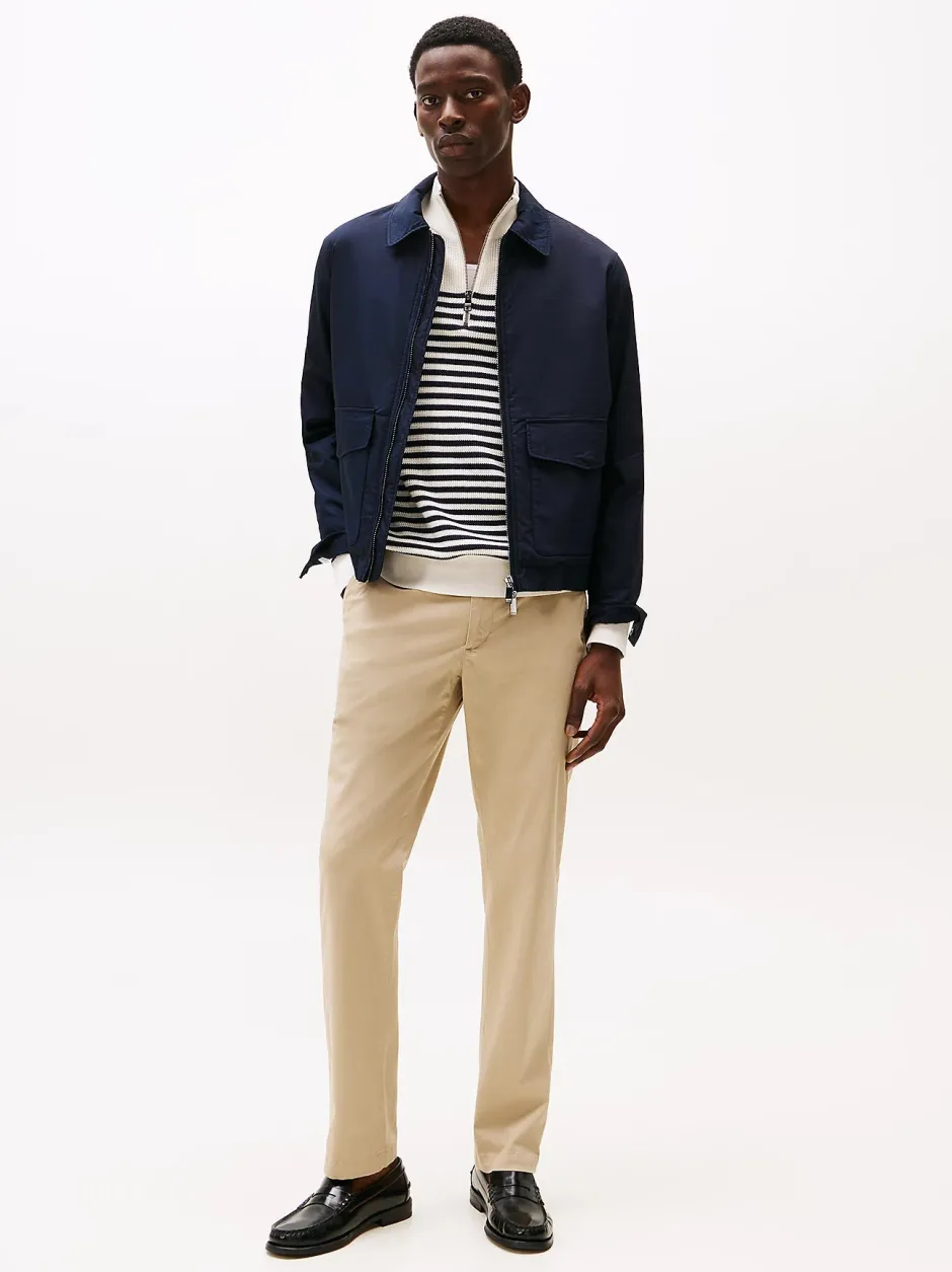 miesten housut, DENTON PRINTED STRUCTURE CHINO>Tommy Hilfiger Best