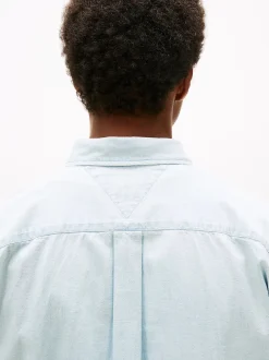 miesten kauluspaita, CHAMBRAY POCKET RF SHIRT Indigo><noscript><img width=