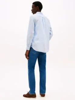 Miesten Kauluspaita, PIGMENT DYED LINEN SOLID>Tommy Hilfiger Sale