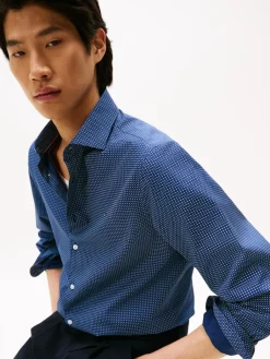 miesten kauluspaita, CL - FAKE SOLID PRT SF SWS SHIRT><noscript><img width=