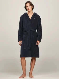 Miesten Kylpytakki, HOODED BATHROBE NOS>Tommy Hilfiger New