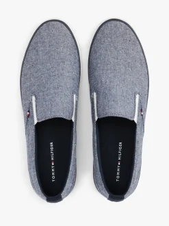 miesten lenkkarit, TH HI VULC LOW SLIP ON>Tommy Hilfiger Online