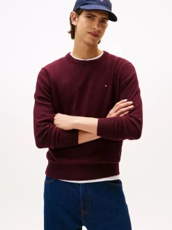 miesten neule, PIMA ORG CTN CASHMERE CREW NECK>Tommy Hilfiger Hot
