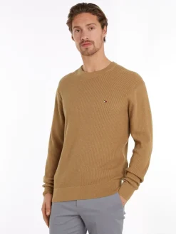 Miesten Neulepusero, STRUCTURE CREW NK>Tommy Hilfiger Online