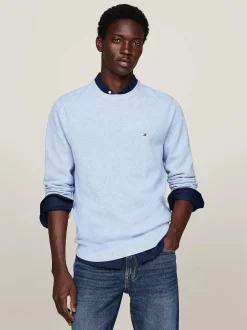 Miesten Neulepusero, K ESSENTIAL STRUCTURE CREW>Tommy Hilfiger Best