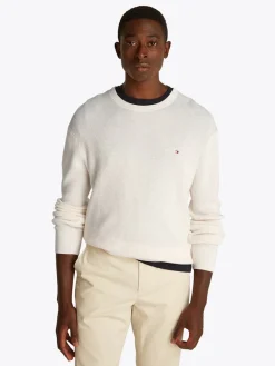miesten neule, RACKING STRUCTURE C-NECK>Tommy Hilfiger Online