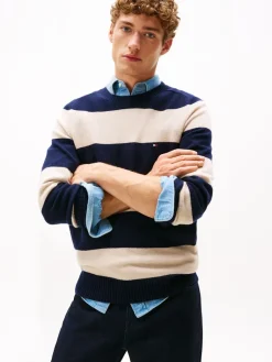 miesten neulepusero, CLAMBSWOOL CREW NECK>Tommy Hilfiger Hot