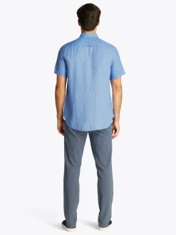 miesten paita, PIGMENT DYED LINEN RF SS>Tommy Hilfiger Hot