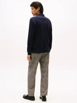 miesten pitkähihainen pikeepaita, L/S LIQUID COTTON REG POLO>Tommy Hilfiger Outlet