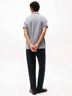 miesten pikeepaita, OXFORD TWO TONE TIPPED REG POLO>Tommy Hilfiger Outlet