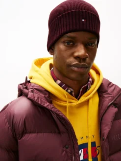 miesten pipo, TH FLAG PIMA COTTON BEANIE>Tommy Hilfiger New