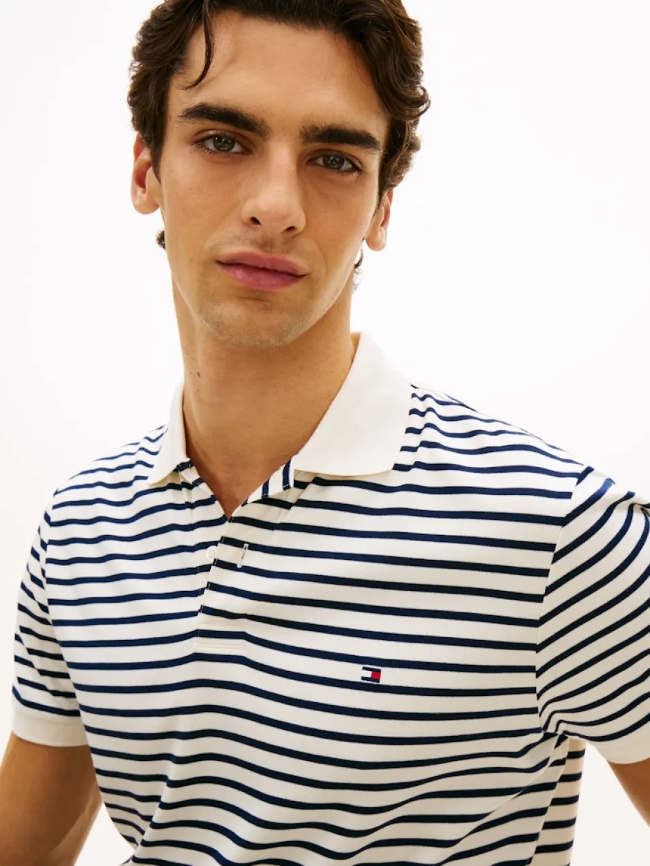 miesten pikeepaita Liquid Cotton Reg Seasonal Polo,>Tommy Hilfiger Clearance