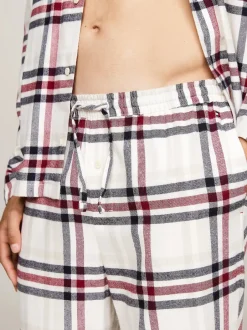 Miesten Pyjamasetti, LS FLANNEL PJ SHIRT SET><noscript><img width=