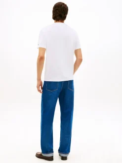 miesten t-paita Global Stripe Pique Pocket Tee,>Tommy Hilfiger Online