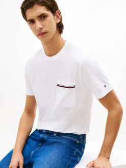 miesten t-paita Global Stripe Pique Pocket Tee,><noscript><img width=