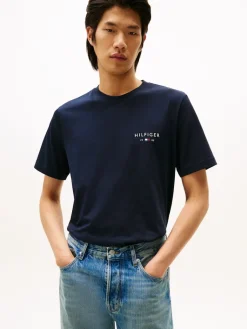 miesten t-paita Brand Love Small Hilfiger Tee,>Tommy Hilfiger Outlet