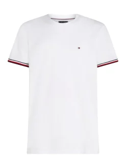 miesten t-paita, GLOBAL STRIPE CUFF TEE><noscript><img width=