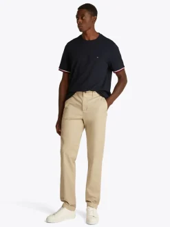 miesten t-paita, GLOBAL STRIPE CUFF TEE><noscript><img width=