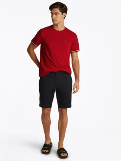 miesten t-paita, GLOBAL STRIPE CUFF TEE><noscript><img width=