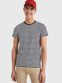 Miesten T-paita STRECH SLIM FIT TEE-VTT>Tommy Hilfiger Online