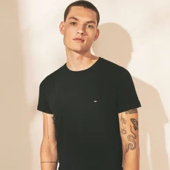 Miesten T-paita, Core Stretch Slim>Tommy Hilfiger Outlet