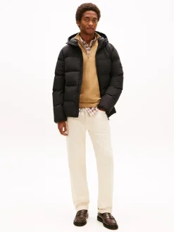 miesten untuvatakki, DOWN HOODED PUFFER JKT>Tommy Hilfiger Outlet