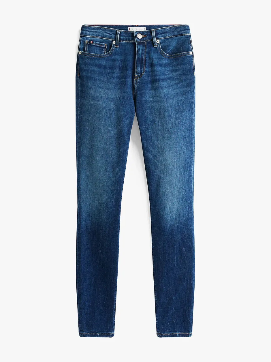 naisten farkut, FLO WIDE LEG JEANS Indigo>Tommy Hilfiger Hot