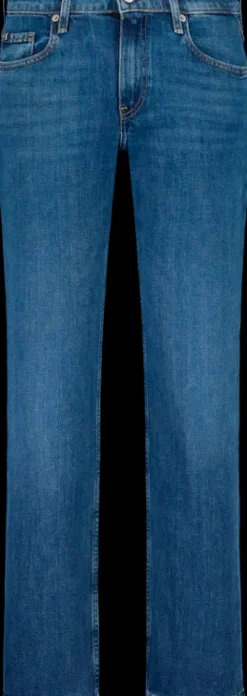 naisten farkut, CLASSIC STRAIGHT RW MID BLUE Indigo>Tommy Hilfiger Hot