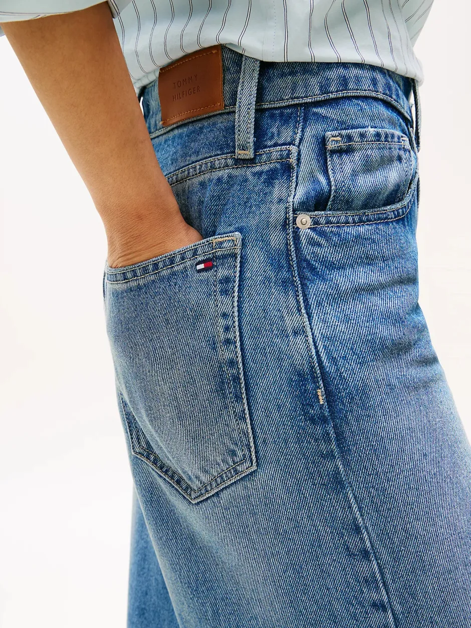 naisten farkut, LANA WIDE LWG Indigo>Tommy Hilfiger Sale