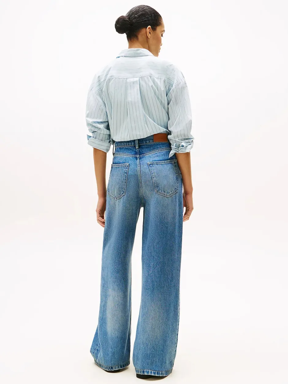 naisten farkut, LANA WIDE LWG Indigo>Tommy Hilfiger Sale