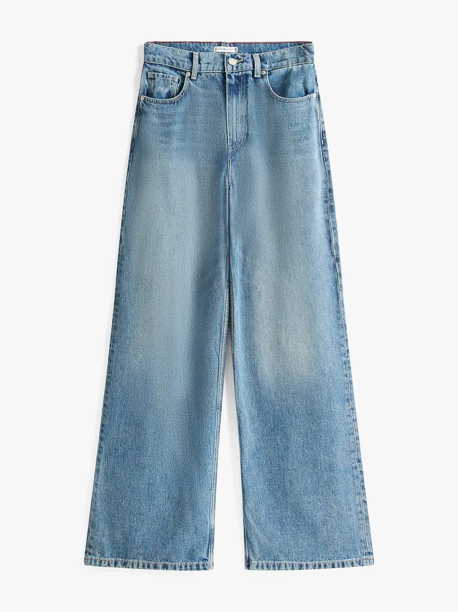 naisten farkut, LANA WIDE LWG Indigo>Tommy Hilfiger Sale