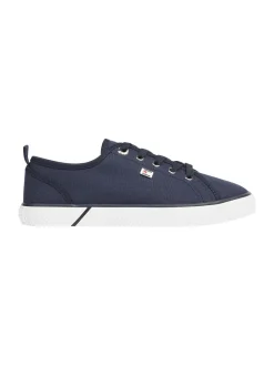 Naisten Kengät, VULC CANVAS SNEAKER>Tommy Hilfiger Discount