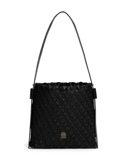 naisten laukku TH BRAIDED SHOULDER BAG,>Tommy Hilfiger Online