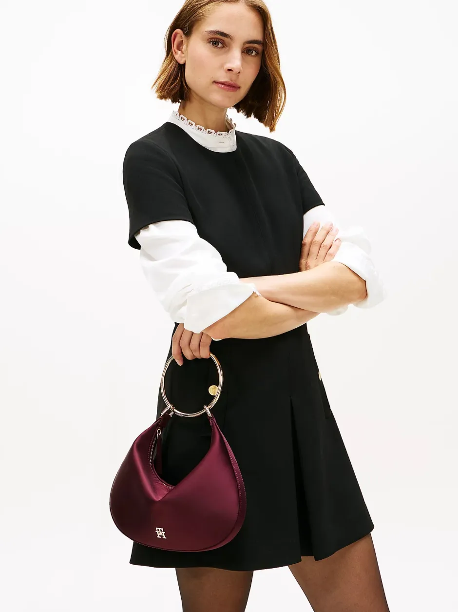 naisten laukku TH BRIGHT BRACELET HOBO SATIN,>Tommy Hilfiger Outlet