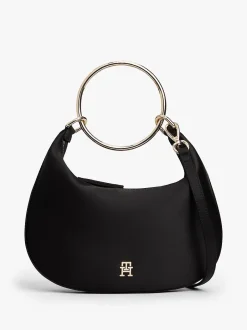 naisten laukku TH BRIGHT BRACELET HOBO SATIN,>Tommy Hilfiger