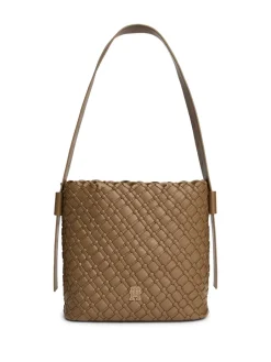 naisten laukku TH BRAIDED SHOULDER BAG,>Tommy Hilfiger Discount