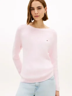 naisten neulepusero Cardi Fine GG LS Boat Neck Sweater,>Tommy Hilfiger Hot