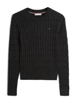 naisten neulepusero CO CABLE MID GG C-NK LS SWT,><noscript><img width=